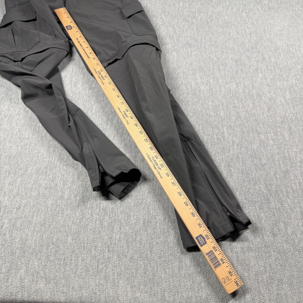 Rugged Exposure Pants Mens 32x32 Gray Convertible Zip Off Cargo Hiking Outdoor - Picture 4 of 7